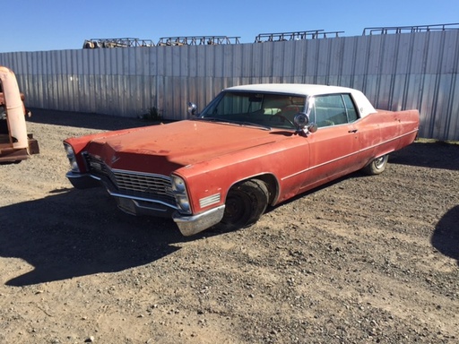 1967 Cadillac Coupe Deville 2dr Ht (#67CA1057B)