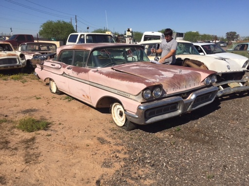 1958 Mercury Monterey 4dr Sdn (#58ME7168C) 