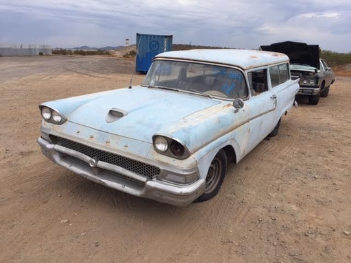 1958 Ford Ranch Wagon 2Dr Ht (#58FO6656d)