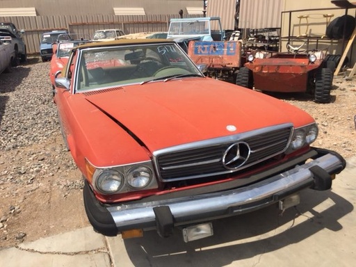 1974 Mercedes 450 SL Convertible (#47ME5171E)