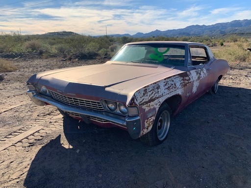 1968 Chevrolet Impala Custom 2 Door HT (#68CH1722B)