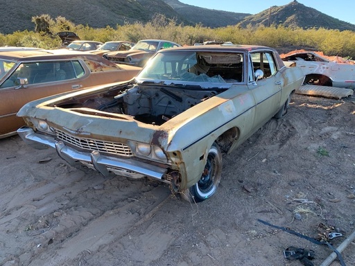 1968 Chevrolet Impala Custom 2 Door HT (#68CH4359B)