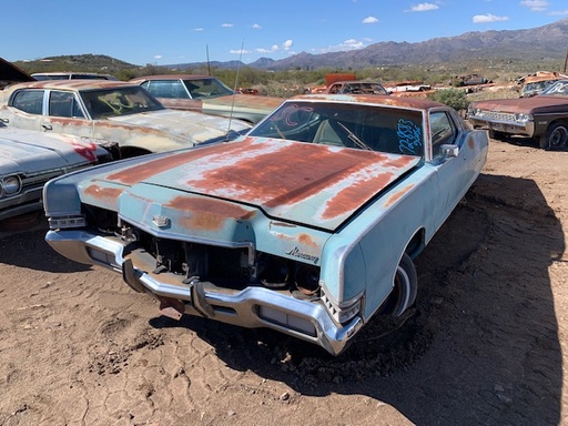 1972 Mercury Marquis Brougham 2 Door HT (#72ME8583B)