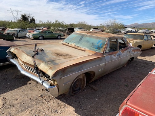 1968 Chevrolet Belair 4 Door Sedan (#68CH9446B)