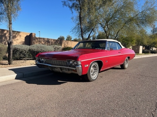 1968 Chevrolet Impala 2dr CONV (#68CHIRNJB)